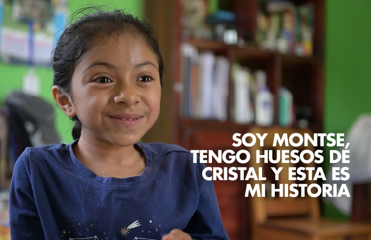 Soy Montse, tengo huesos de cristal y esta es mi historia